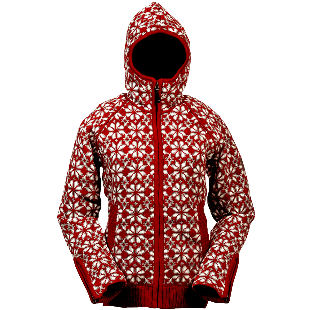 Helga wool lined sweater jacket