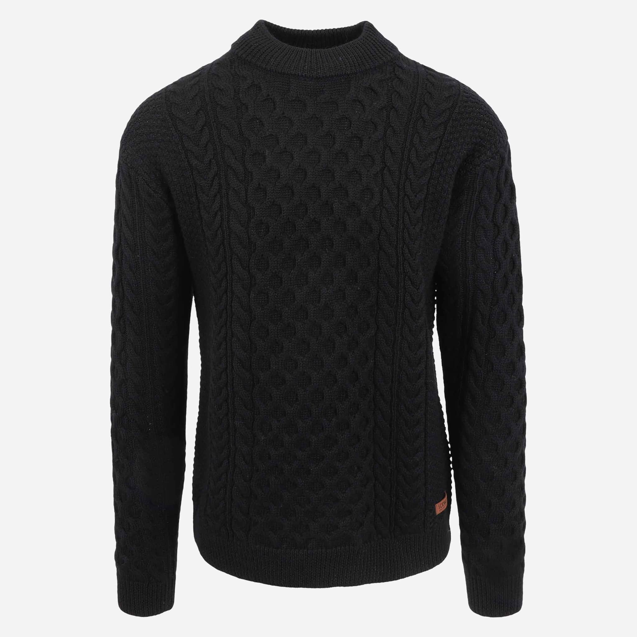 Hallgeir wool cable knit sweater